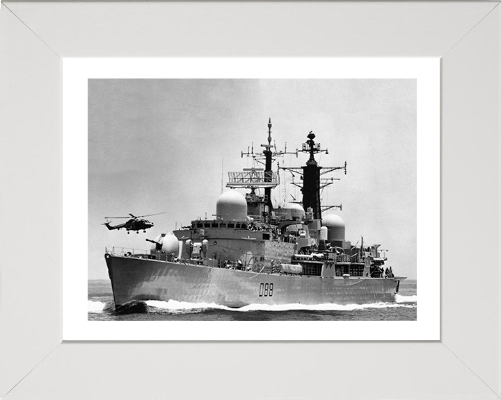 HMS Glasgow D88 Royal Navy Type 42 Destroyer Photo Print or Framed Print - Hampshire Prints