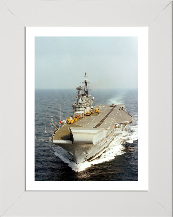 HMS Hermes R12 | Photo Print | Framed Print | Centaur Class | Aircraft Carrier | Royal Navy