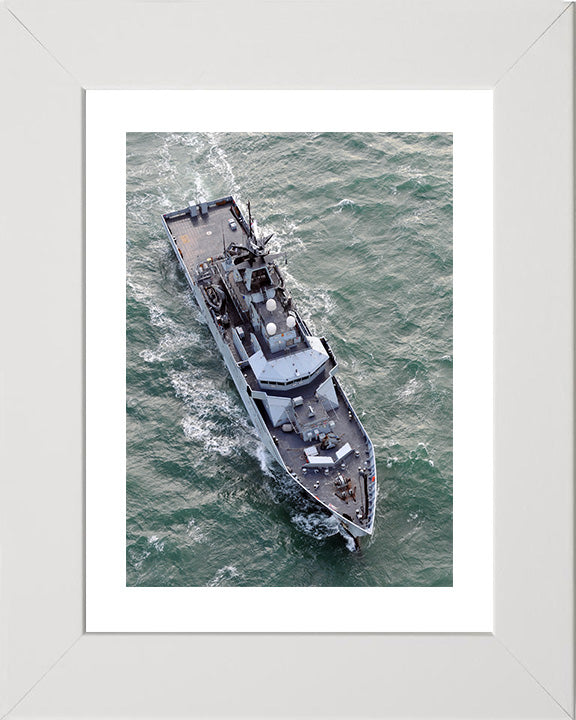 HMS Severn P282 Royal Navy River class offshore patrol vessel Photo Print or Framed Print - Hampshire Prints