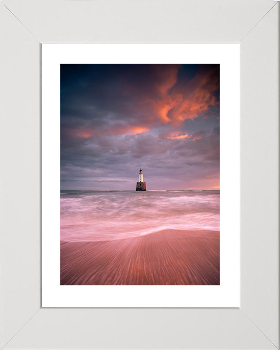 Rattray Head Lighthouse Scotland at sunset Photo Print - Canvas - Framed Photo Print - Hampshire Prints