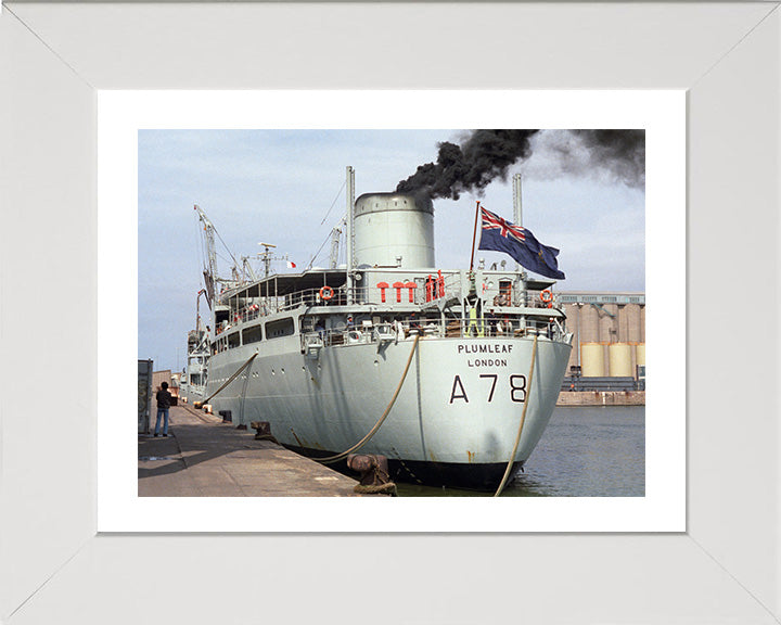 RFA Plumleaf A78 Royal Fleet Auxiliary Leaf class support tanker Photo Print or Framed Print - Hampshire Prints