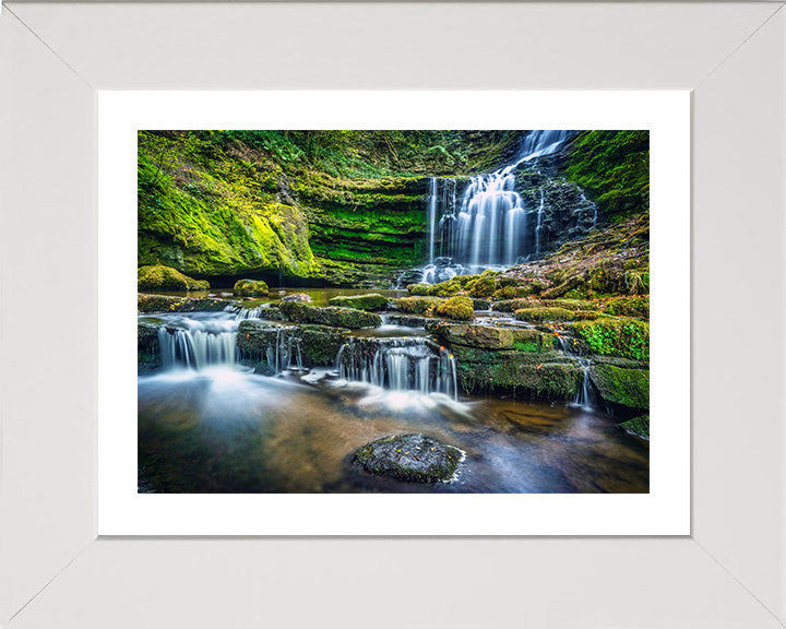 Scaleber Force Waterfall Yorkshire in Summer Photo Print - Canvas - Framed Photo Print - Hampshire Prints