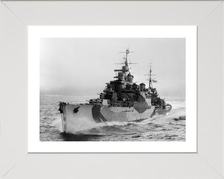 HMS Birmingham C19 Royal Navy Town class light cruiser Photo Print or Framed Print