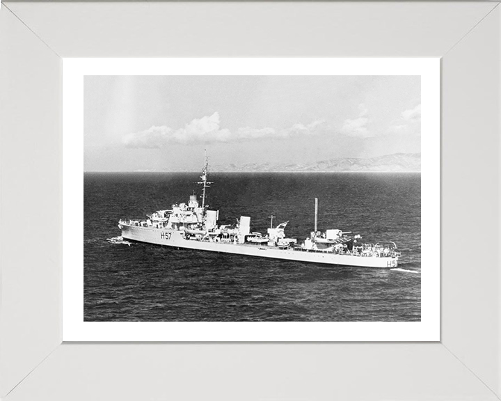 HMS Hesperus H57 Royal Navy H class Destroyer Photo Print or Framed Print - Hampshire Prints