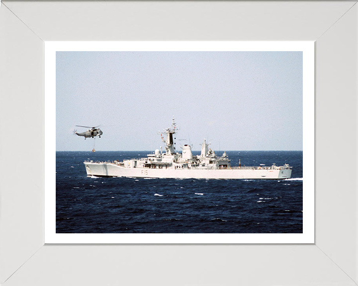 HMS Euryalus F15 Royal Navy Leander Class Frigate Photo Print or Framed Print - Hampshire Prints