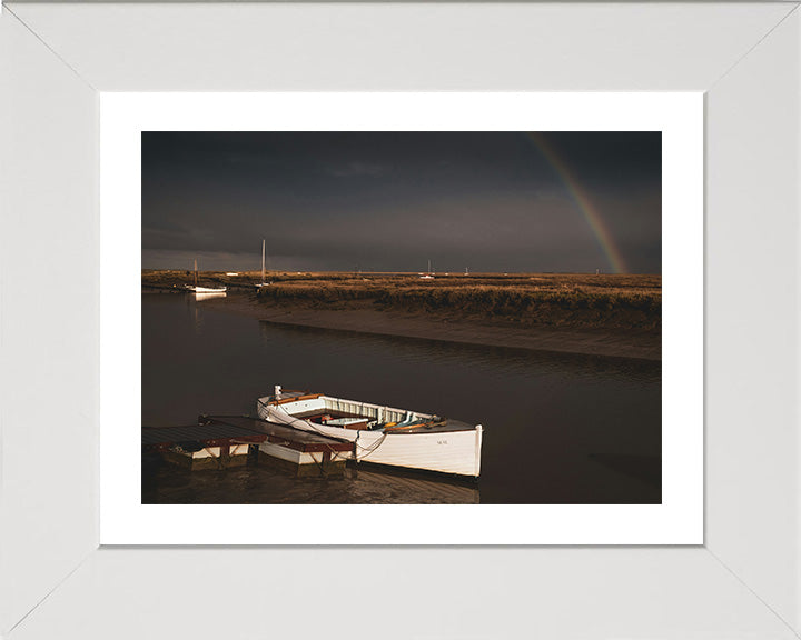 Rainbow over Blakeney Marshes Norfolk Photo Print - Canvas - Framed Photo Print - Hampshire Prints