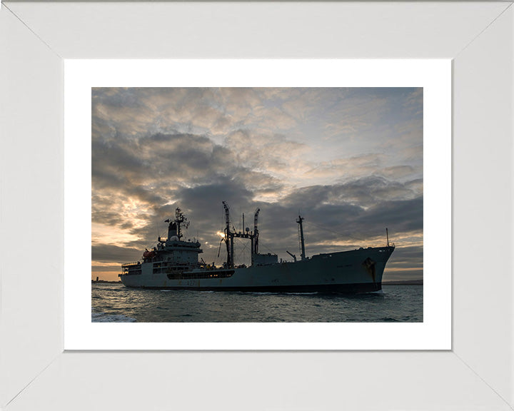 RFA Gold Rover A271 Royal Fleet Auxiliary Rover class small fleet tanker Photo Print or Framed Print - Hampshire Prints