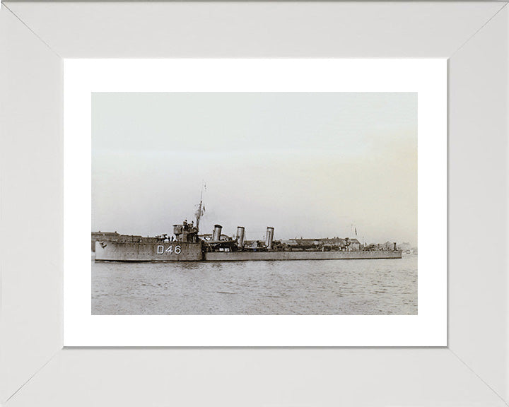 HMS Oracle 1915 Royal Navy Admiralty M class destroyer Photo Print or Framed Print - Hampshire Prints