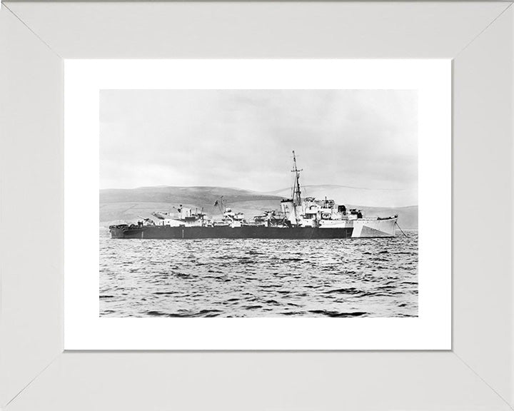 HMS Obedient G48 Royal Navy O class destroyer Photo Print or Framed Print - Hampshire Prints