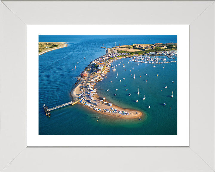 Eastney Beach Southsea Hampshire from above Photo Print - Canvas - Framed Photo Print - Hampshire Prints