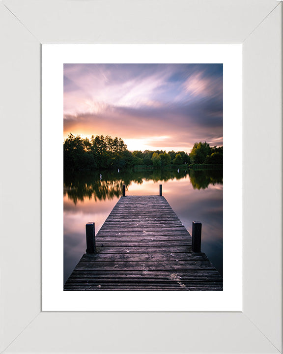 Lakeside Country Park Southampton at sunset Photo Print - Canvas - Framed Photo Print - Hampshire Prints