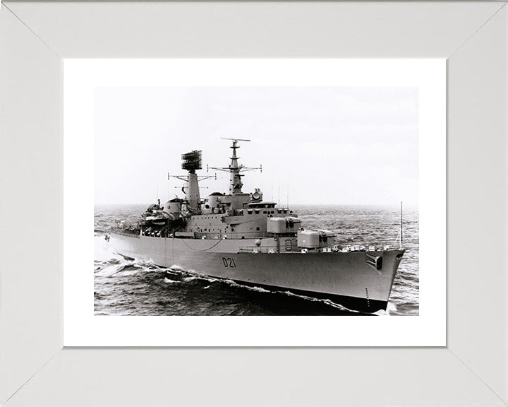 HMS Norfolk D21 Royal Navy County class destroyer Photo Print or Framed Photo Print - Hampshire Prints