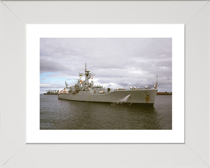 HMS Rothesay F107 Royal Navy Rothesay Class Frigate Photo Print or Framed Print - Hampshire Prints