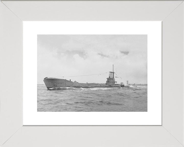 HMS Aeneas P427 (S72) Royal Navy Amphion class Submarine Photo Print or Framed Print - Hampshire Prints