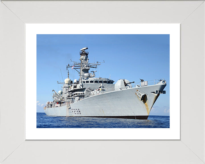 HMS Northumberland F238 Royal Navy type 23 Frigate Photo Print or Framed Print - Hampshire Prints