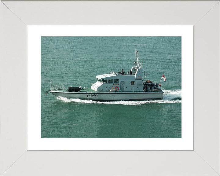 HMS Puncher P291 Royal Navy Archer Class P2000 Patrol Vessel Photo Print or Framed Photo Print - Hampshire Prints