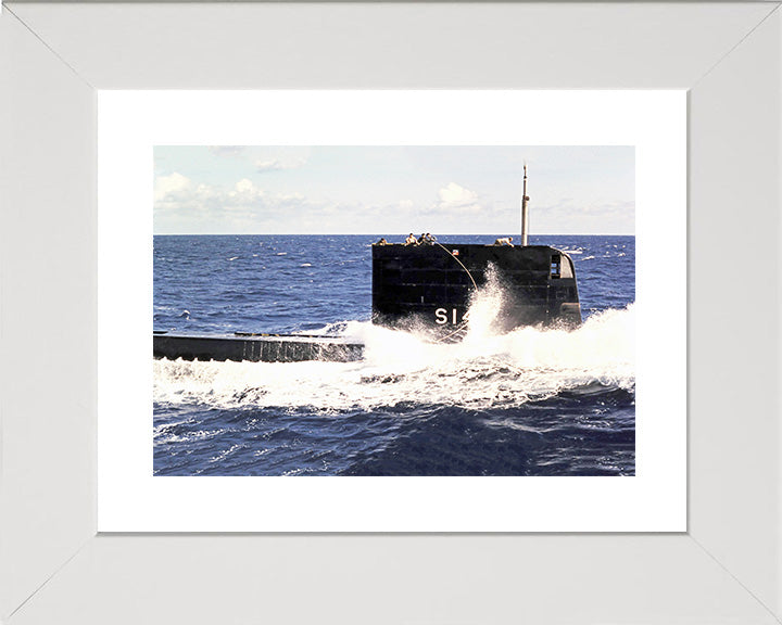 HMS Onslaught S14 Royal Navy Oberon class Submarine Photo Print or Framed Print - Hampshire Prints