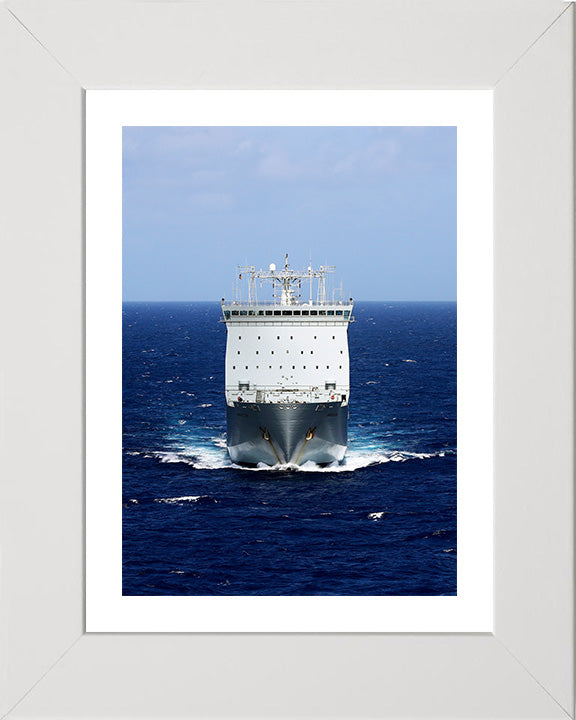 RFA Mounts Bay L3008 Royal Fleet Auxiliary Bay class auxiliary dock landing ship Photo Print or Framed Print - Hampshire Prints