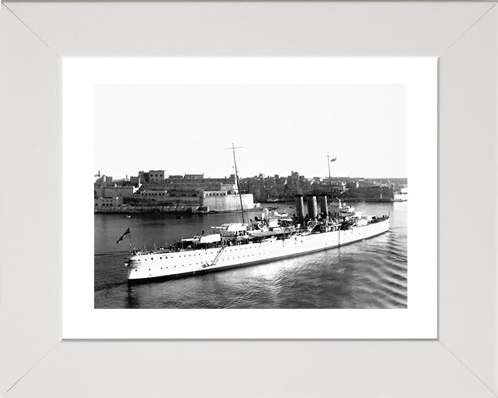 HMS Norfolk (78) Royal Navy Dorsetshire class heavy cruiser Photo Print or Framed Print - Hampshire Prints