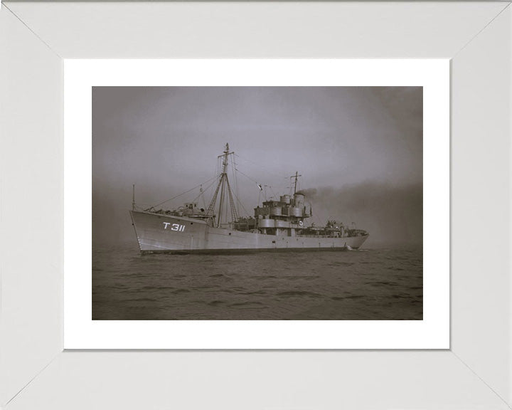 HMS Mullet T311 Royal Navy Fish class trawler Photo Print or Framed Print - Hampshire Prints