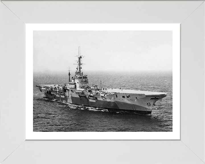 HMS Glory R62 Royal Navy Colossus class aircraft carrier Photo Print or Framed Print - Hampshire Prints