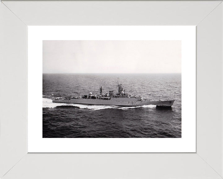 HMS Whirlwind F187 (R87) Royal Navy W class destroyer Photo Print or Framed Print - Hampshire Prints