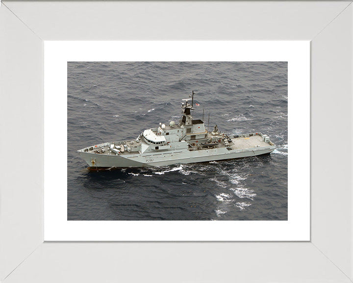 HMS Severn P282 Royal Navy River class offshore patrol vessel Photo Print or Framed Print - Hampshire Prints