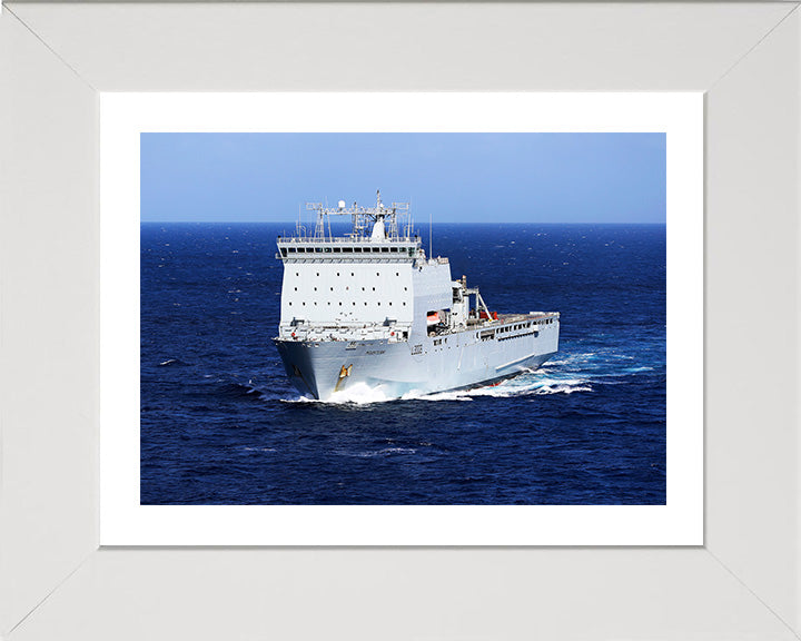 RFA Mounts Bay L3008 Royal Fleet Auxiliary Bay class auxiliary dock landing ship Photo Print or Framed Print - Hampshire Prints