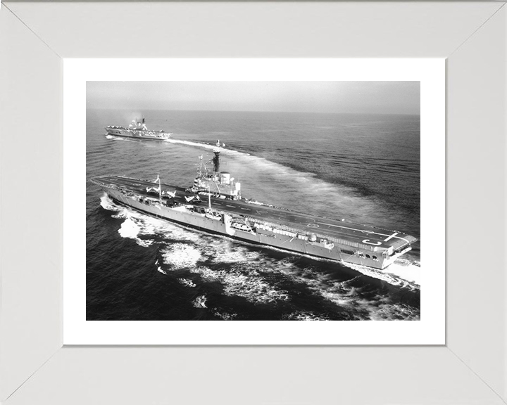 HMS Centaur R06 | Photo Print | Framed Print | Centaur Class | Fleet Carrier | Royal Navy