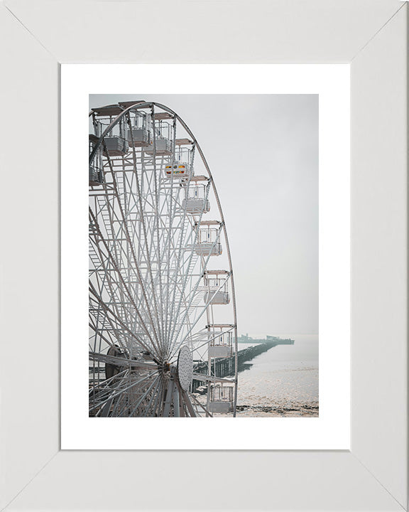 Southend-on-Sea big wheel and pier Essex Photo Print - Canvas - Framed Photo Print - Hampshire Prints