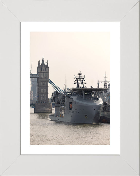 RFA Proteus K60 Royal Fleet Auxiliary ship Photo Print or Framed Print - Hampshire Prints