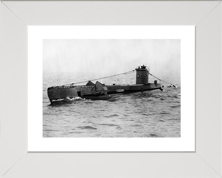 HMS Untiring P59 Royal Navy U class Submarine Photo Print or Framed Print - Hampshire Prints