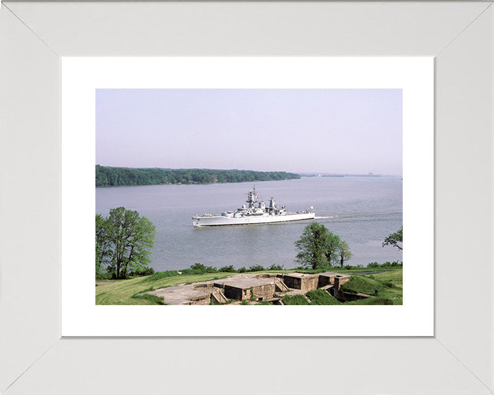 HMS Euryalus F15 Royal Navy Leander Class Frigate Photo Print or Framed Print - Hampshire Prints