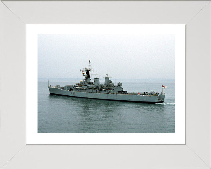 HMS Naiad F39 Royal Navy Leander class frigate Photo Print or Framed Photo Print - Hampshire Prints