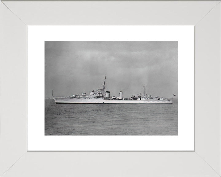 HMS Afridi F07 Royal Navy Tribal class destroyer Photo Print or Framed Print - Hampshire Prints