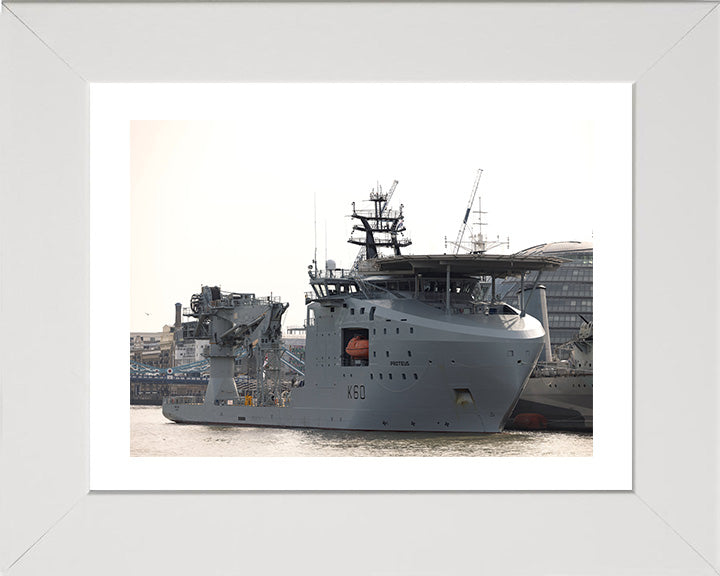 RFA Proteus K60 Royal Fleet Auxiliary ship Photo Print or Framed Print - Hampshire Prints