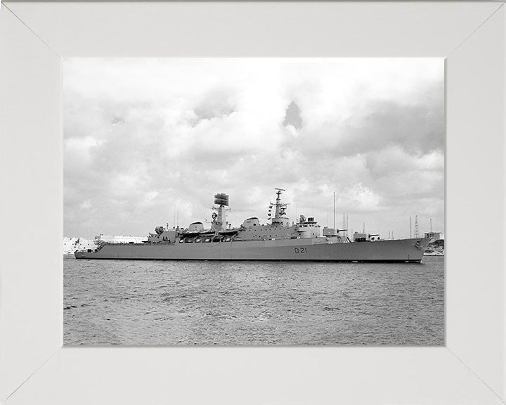 HMS Norfolk D21 Royal Navy County class destroyer Photo Print or Framed Photo Print - Hampshire Prints