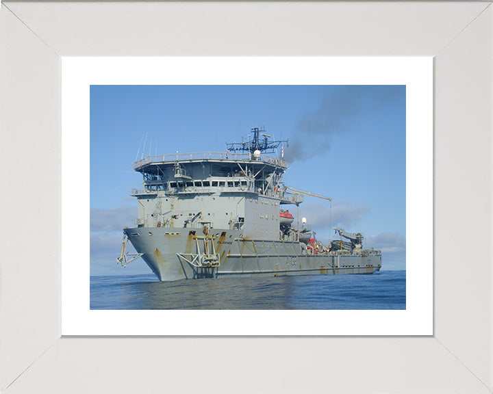 RFA Diligence A132 Royal Fleet Auxiliary forward repair ship Photo Print or Framed Print - Hampshire Prints