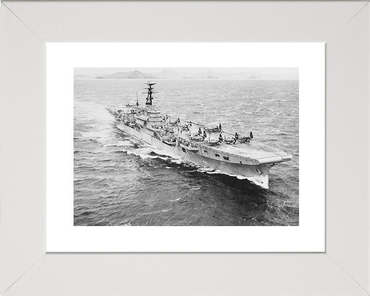 HMS Triumph R16 Royal Navy Colossus class aircraft carrier Photo Print or Framed Print - Hampshire Prints