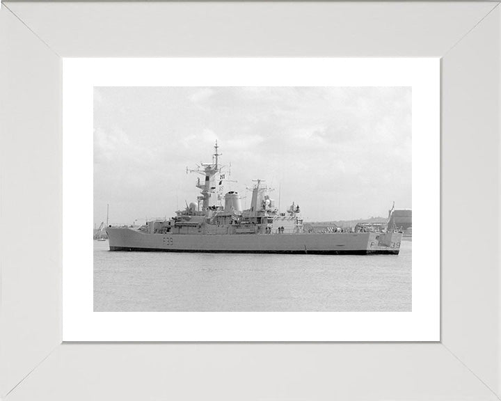 HMS Naiad F39 Royal Navy Leander class frigate Photo Print or Framed Photo Print - Hampshire Prints