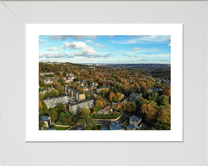 Sheffield Yorkshire from above Photo Print - Canvas - Framed Photo Print - Hampshire Prints