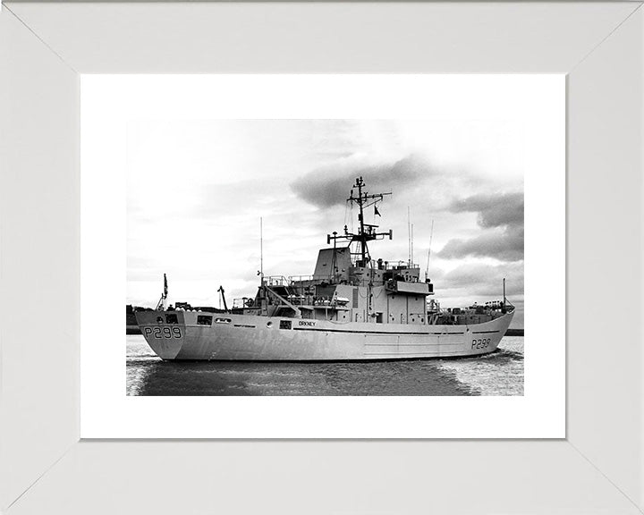 HMS Orkney P299 Royal Navy Island class patrol vessel Photo Print or Framed Print - Hampshire Prints