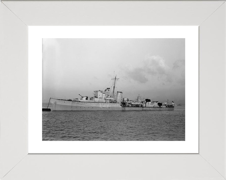 HMS Blackmore L43 Royal Navy Hunt class escort destroyer Photo Print or Framed Print - Hampshire Prints