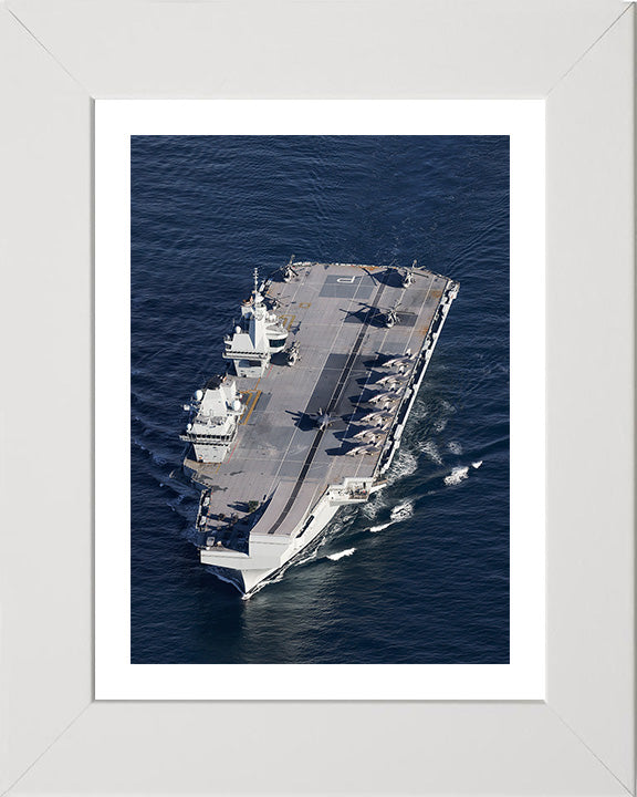 HMS Prince of Wales R09 | Photo Print | Framed Print | Queen Elizabeth Class | Aircraft Carrier | Royal Navy