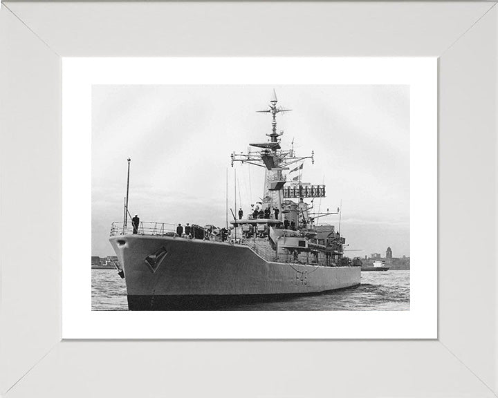 HMS Minerva F45 Royal Navy Leander class Frigate Photo Print or Framed Print - Hampshire Prints