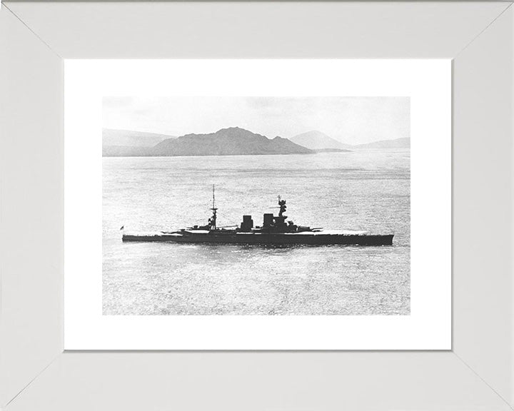 HMS Repulse (1916) Royal Navy Renown class battlecruiser Photo Print or Framed Print - Hampshire Prints