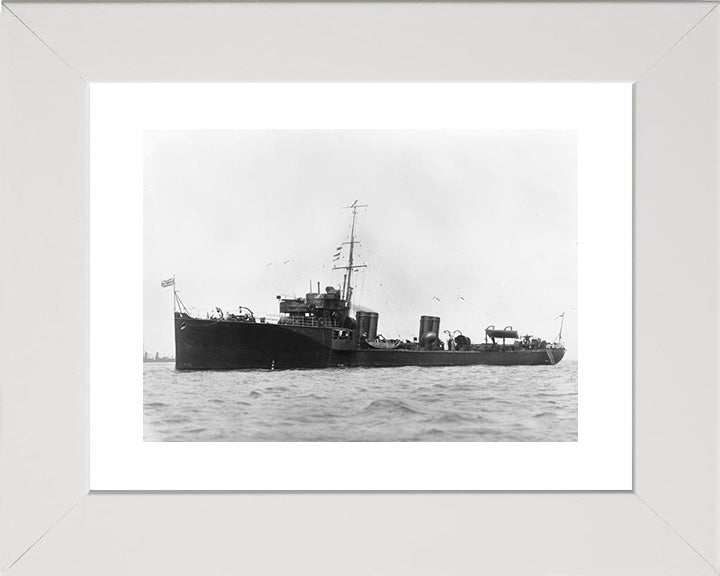 HMS Exe 1903 Royal Navy River class destroyer Photo Print or Framed Print - Hampshire Prints