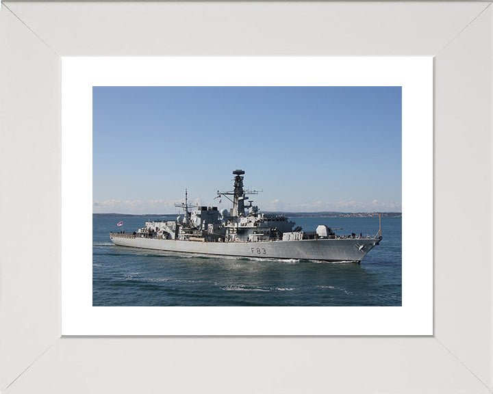 HMS St Albans F83 Royal Navy Type 23 frigate Photo Print or Framed Print - Hampshire Prints