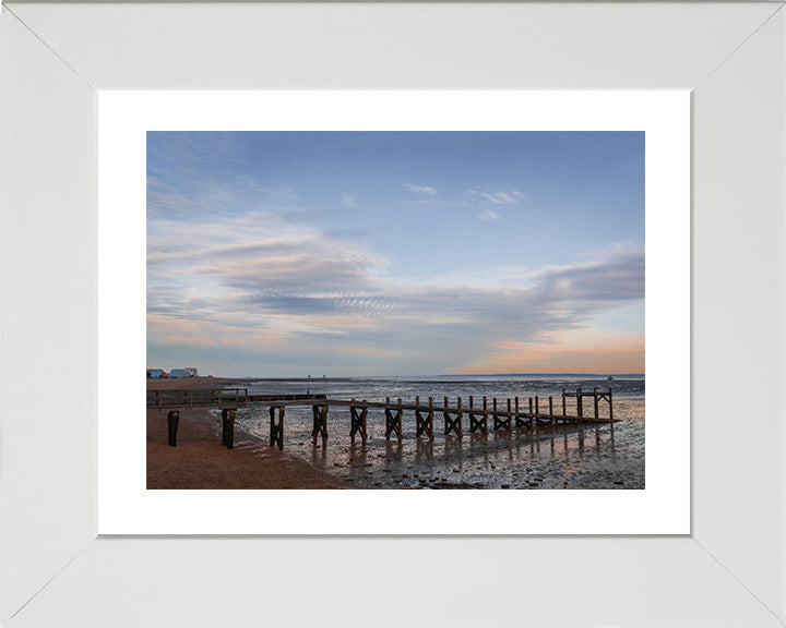 Southend-on-Sea Essex at low tide Photo Print - Canvas - Framed Photo Print - Hampshire Prints