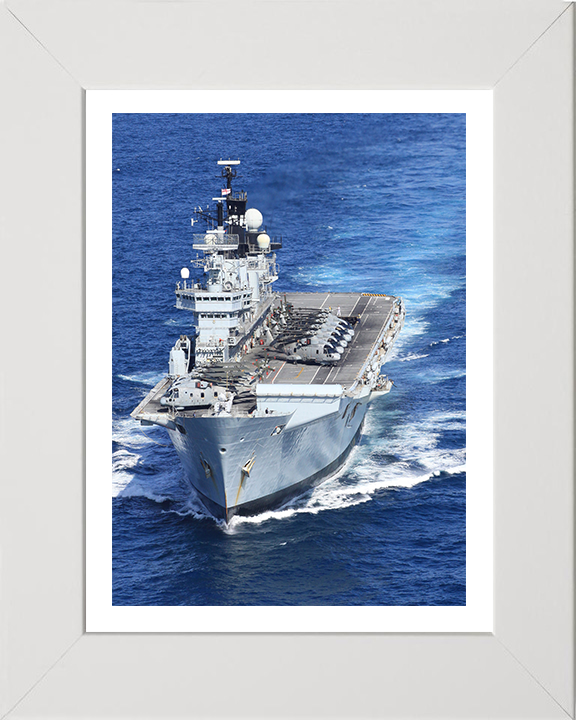 HMS Illustrious R06 Royal Navy Invincible class Aircraft Carrier Photo Print or Framed Print - Hampshire Prints